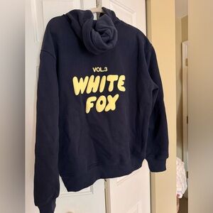 White Fox Vol.3 Navy Hoodie